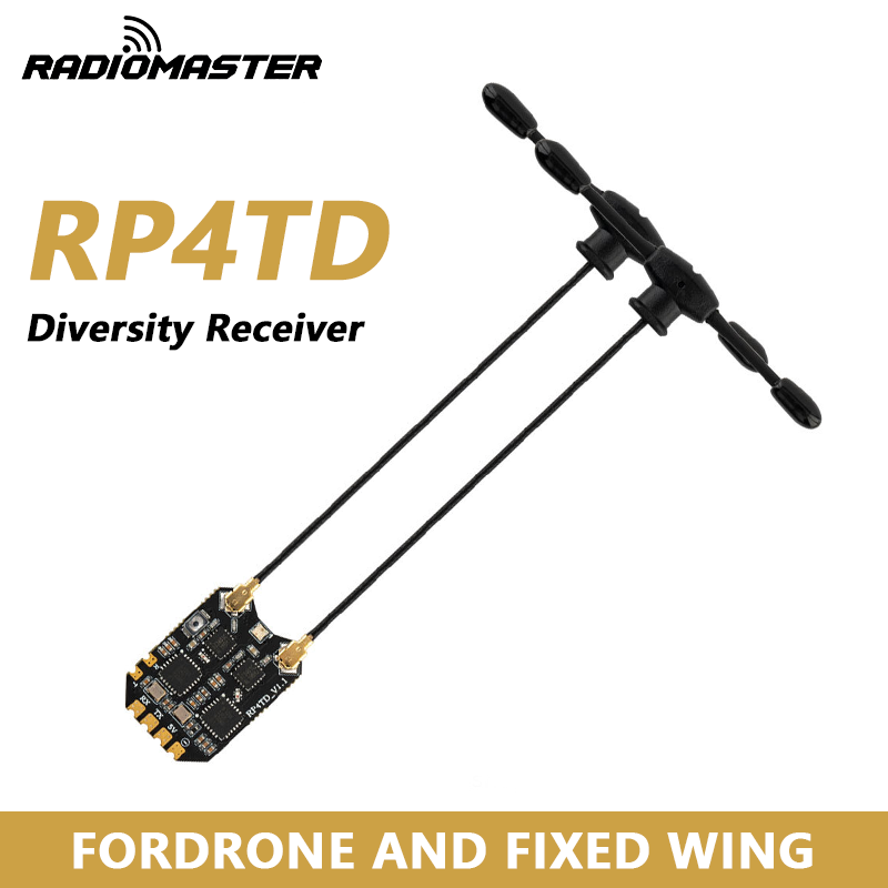 Fpv Drone Tool Kit - RadioMaster RP4TD ExpressLRS 2.4GHz Diversity Receiver